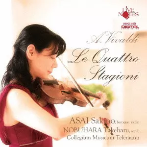 ASAI SAKINO / 浅井咲乃 / VIVALDI: LE QUATTRO STAGIONI / ヴィヴァルディ:「四季」