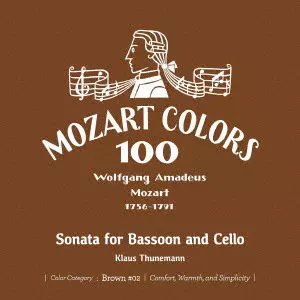 KLAUS THUNEMANN / クラウス・トゥーネマン / モーツァルト:ファゴットとチェロのためのソナタ