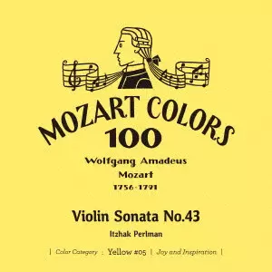 ITZHAK PERLMAN / イツァーク・パールマン / モーツァルト:ヴァイオリン・ソナタ第43番