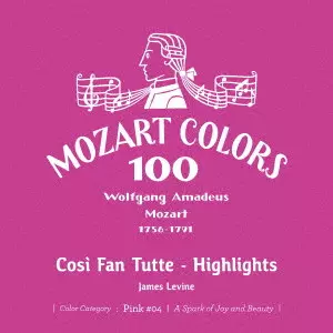JAMES LEVINE / ジェイムズ・レヴァイン / モーツァルト:歌劇≪コジ・ファン・トゥッテ≫ ハイライツ