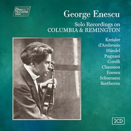 GEORGE ENESCU / ジョルジェ・エネスク / ラ・フォリア、詩曲~エネスコ名演集