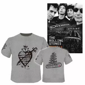 未開封The Rolling Stonesトータリー・ストリップド　Tシャツ付き トータリー・ストリップド/ROLLING STONES/ローリング・ストーンズ