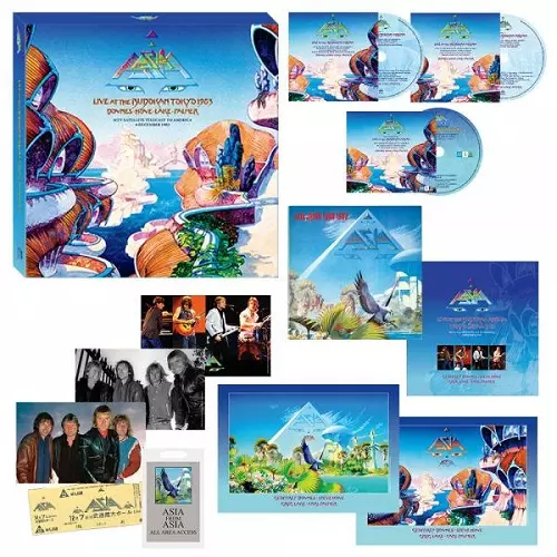 ASIA / エイジア / エイジア・イン・エイジア~ライウ ?・アット・武道館 1983 - Blu-ray+2CD BOX