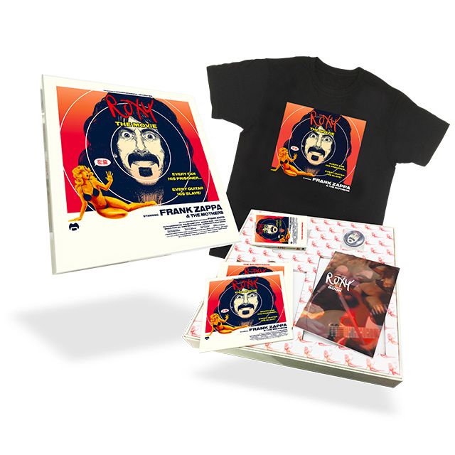 FRANK ZAPPA (& THE MOTHERS OF INVENTION) / フランク・ザッパ / ROXY THE MOVIE / ロキシー・ザ・ムーヴィー (BLU-RAY+CD+CASSETTE+T-SHIRT+BOOK DELUXE EDITION)