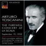 ARTURO TOSCANINI / アルトゥーロ・トスカニーニ / THE FAREWELL CONCERT AT LA SCALA / ワーグナー:管弦楽作品集