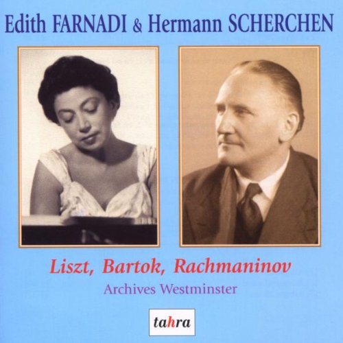 EDITH FARNADI / エディト・ファルナディ / LISZT, BARTOK & RACHMANINOV: PIANO CONCERTOS