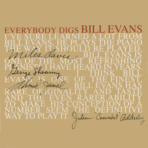 Everybody Digs Bill Evans(LP)/BILL EVANS/ビル・エヴァンス/後の 
