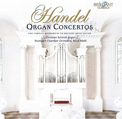 CHRISTIAN SCHMITT / クリスティアン・シュミット / HANDEL: COMPLETE ORGAN CONCERTOS 