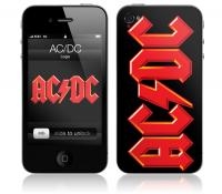 AC/DC / エーシー・ディーシー / LOGO(iPhone 4(16/32GB)用 : MUSIC SKIN) 