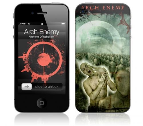 ARCH ENEMY / アーチ・エネミー / ANTHEMS OF REBELLION(iPhone 4(16/32GB)用 : MUSIC SKIN) 
