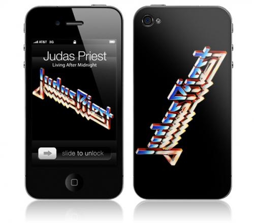 JUDAS PRIEST / ジューダス・プリースト / LOGO(iPhone 4(16/32GB)用 : MUSIC SKIN) 
