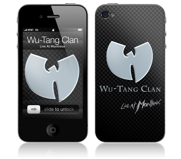 WU-TANG CLAN / ウータン・クラン / LIVE AT MONTREUX(iPhone 4(16/32GB)用 : MUSIC SKIN) 