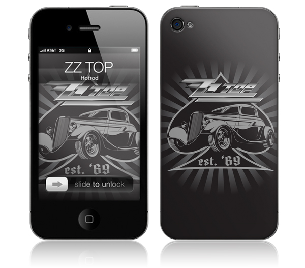 ZZ TOP / ZZトップ / HOTROD(iPhone 4/iPhone 4S用 : MUSIC SKIN) 