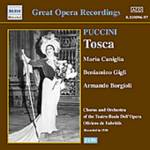 DE FABRITIIS/GIGLI/CANIGLIA/BORGIOLI / PUCCINI: Tosca (Gigli, Caniglia) (1938) / プッチーニ:歌劇「トスカ」(ジーリ/カニーリャ)(1938)