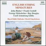 DAVID LLOYED-JOHNS / デーヴィッド・ロイド=ジョーンズ / ENGLISH STRING MINIATURES / イギリスの弦楽小曲集 1