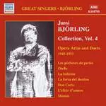 JUSSI BJORLING / ユッシ・ビョルリンク / JUSSI BJORLING COLLECTION VOL.4 / ユッシ・ビョルリンク:オペラ・アリアと二重唱曲集(1945 - 1951)
