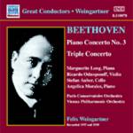 FELIX WEINGARTNER / フェリックス・ワインガルトナー / BEETHOVEN: Piano Concerto No. 3 / Triple Concerto (Weingartner) (1937-1939) / ベートーヴェン:ピアノ協奏曲第3番/ピアノ、ヴァイオリンとチェロのための三重協奏曲(ワインガルトナー)(1937-1939)