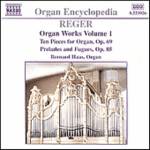 HAAS / REGER:ORGWKS1 / レーガー:オルガン作品集 1 「オルガンのための10の小品 Op. 69」/「4つの前奏曲とフーガ Op. 85」/他