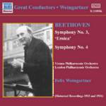 FELIX WEINGARTNER / フェリックス・ワインガルトナー / BEETHOVEN: Symphonies Nos. 3 and 4 (Weingartner) (1933, 1936) / ベートーヴェン:交響曲第3番「英雄」, 第4番(ワインガルトナー)(1933,1936)