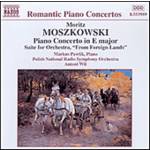 RON ANDERSON / MOSZKOWSKI: PIANO CONCERTO OP.59 / モシュコフスキ:ピアノ協奏曲ホ長調/異国より