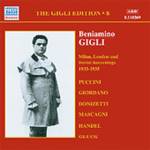 GIGLI ,BENIAMINO / ジーリ (ベニャミーノ) / GIGLI, Beniamino: Gigli Edition, Vol.  8: Milan, London and Berlin Recordings (1933-1935) / ベニアミーノ・ジーリ:ミラノ・ロンドン・ベルリン録音集(1933-1935)