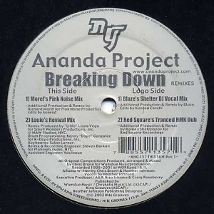ANANDA PROJECT / アナンダ・プロジェクト / BREAKING DOWN
