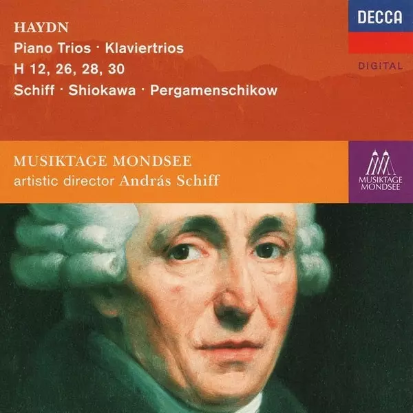 ANDEAS SCHIFF, YUKO SHIOKAWA & BORIS PERGAMENSHIKOV / アンドラーシュ・シフ、塩川悠子 & ボリス・ペルガメンシコフ / HAYDN: PIANO TRIOS H.12/26/28/30