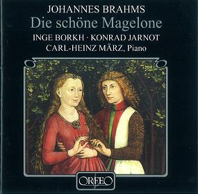 KONRAD JARNOT / コンラート・ヤルノート / Brahms : Die schone Magelone  / ブラームス:マゲローネのロマンス Op.33(語りつき)