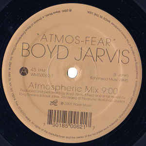 BOYD JARVIS / ボイド・ジャービス / ATMOS FEAR - USA