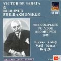VICTOR DE SABATA / ヴィクトル・デ・サバタ / THE COMPLETE POLYDOR RECORDINGS 1939