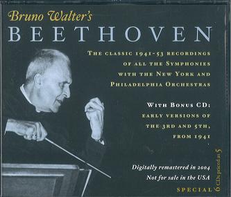 BRUNO WALTER / ブルーノ・ワルター / BEETHOVEN: SYMPHONIES 1-9 / ベートーヴェン:交響曲全集