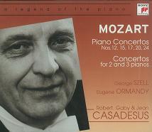 ROBERT CASADESUS / ロベール・カサドシュ / MOZART: PIANO CONCERTOS