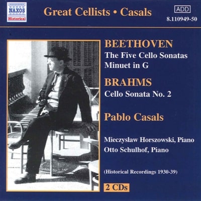 BEETHOVEN: CELLO SONATAS NOS.1-5 / BRAHMS: CELLO SONATA NO.2 / ベートーヴェン:チェロ・ ソナタ第1番-第5番、ブラームス:チェロ・ソナタ第2番、ほか/PABLO CASALS/パブロ・カザルス/カザルス1930年-1939年の録音｜CLASSIC｜ディスクユニオン・オンラインショップ  ...