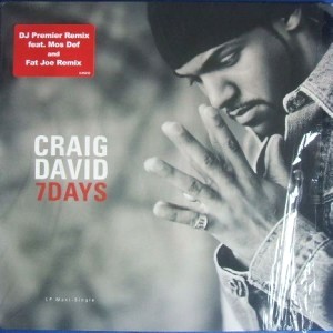 CRAIG DAVID / クレイグ・デイヴィッド / 7 DAYS REMIX