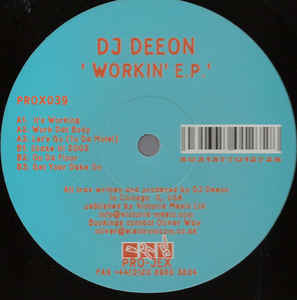 DJ DEEON / DJディーオン / IT'S WORKIN E.P.