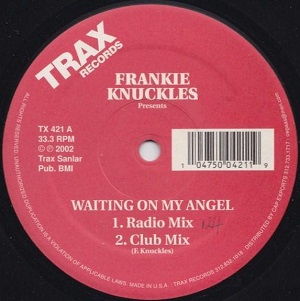 FRANKIE KNUCKLES / フランキー・ナックルズ / WAITING ON MY ANGEL