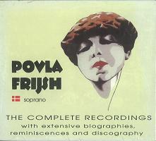 POVLA FRIJSH / FRIJSH;COMPLETE RECORDINGS