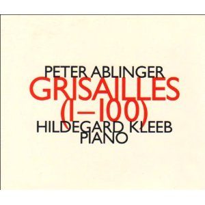 HILDEGARD KLEEB / ABLINGER;GRISAILLES