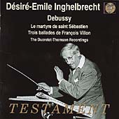 DESIRE-EMILE INGHELBRECHT / デジレ=エミール・アンゲルブレシュト / Debussy : Martyr of St. Sebastian