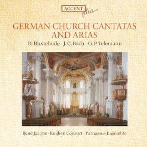 RENE JACOBS / ルネ・ヤーコプス / GERMAN CHURCH CANTATAS AND ARIAS / ドイツの教会カンタータとアリア集