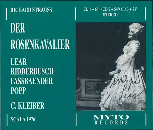 R.STRAUSS:DER ROSENKAVALIER / R.シュトラウス:歌劇「ばらの騎士