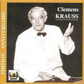 CLEMENS KRAUSS / クレメンス・クラウス / Mozart : Symphony No. 41 / Brahms : Symphony No. 1