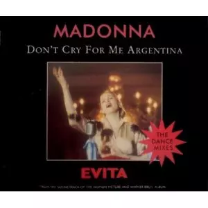 MADONNA / マドンナ / DON'T CRY FOR ME...-2nd
