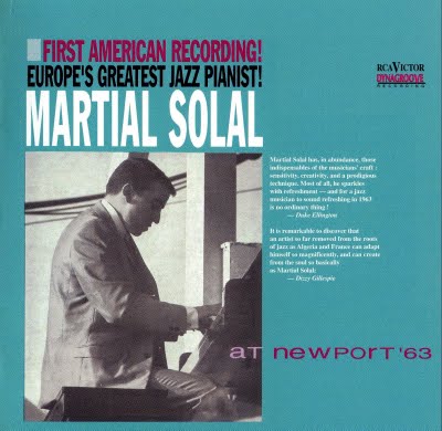 MARTIAL SOLAL / マーシャル・ソラール / AT NEWPORT 1963