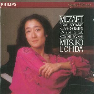 MITSUKO UCHIDA / 内田光子 / MOZART:PIANO SONATAS - KLAVIERSONATEN KV 284 & 570 / RONDO KV 485