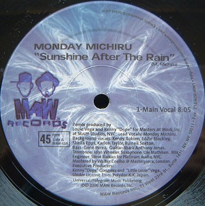 MONDAY MICHIRU / Monday満ちる / SUNSHINE AFTER THE RAIN RMX-US