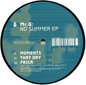 MR.G / ミスター・ジー / NO SUMMER EP