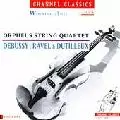 ORPHEUS QUARTET / オルフェウス四重奏団 / DEBUSSY/RAVEL/DUTILLEUX