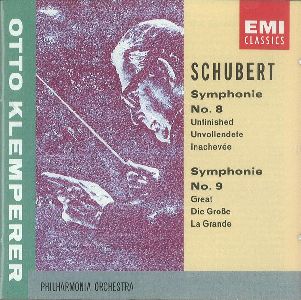 OTTO KLEMPERER / オットー・クレンペラー / SCHUBERT;SYMPHONIES NOS.8&9