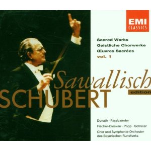 WOLFGANG SAWALLISCH / ヴォルフガング・サヴァリッシュ / Schubert : Sacred Choral Works Vol 1 